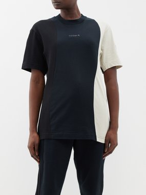 Moncler x adidas Originals Moncler Genius Tri-colour cotton-jersey T-shirt