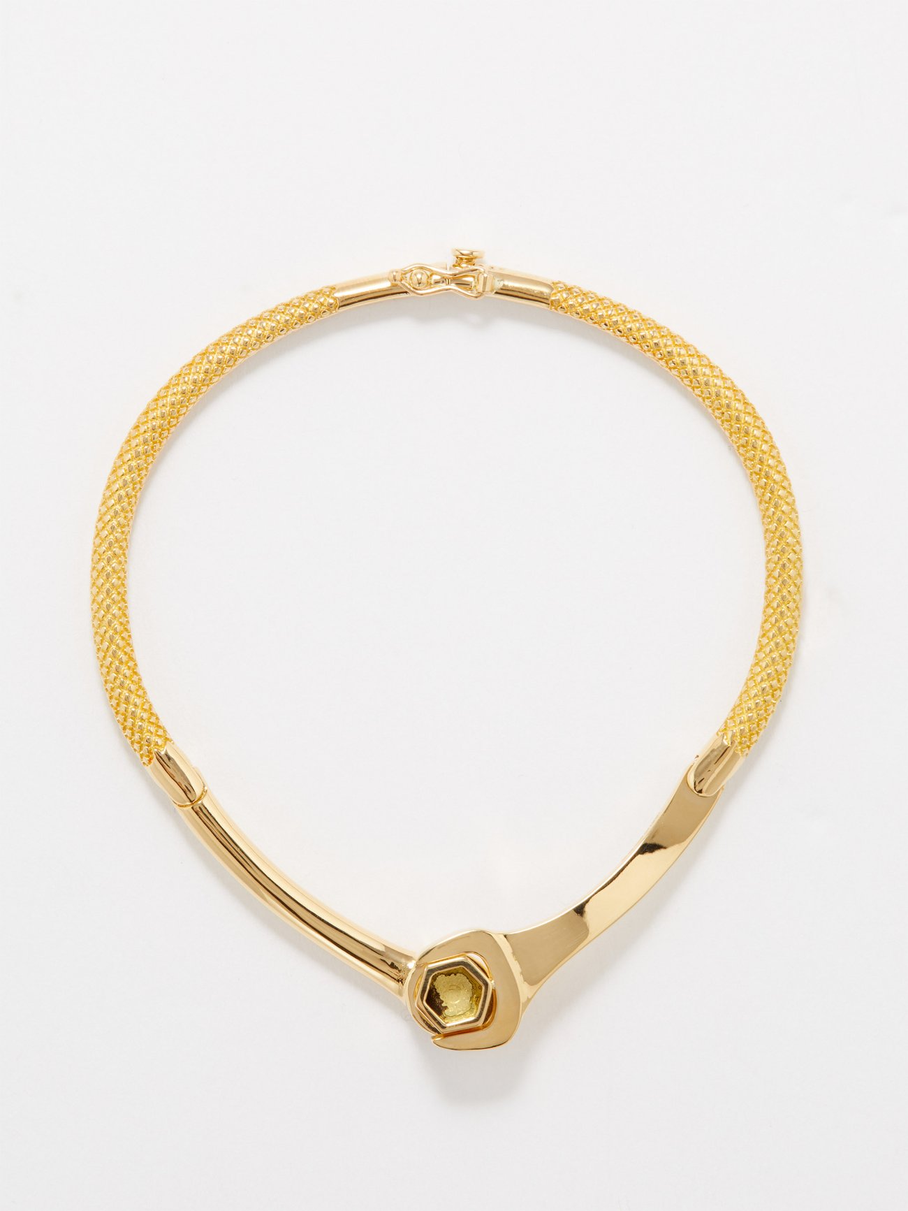 Gold Knurled Wrench 18kt gold bracelet | Luis Morais