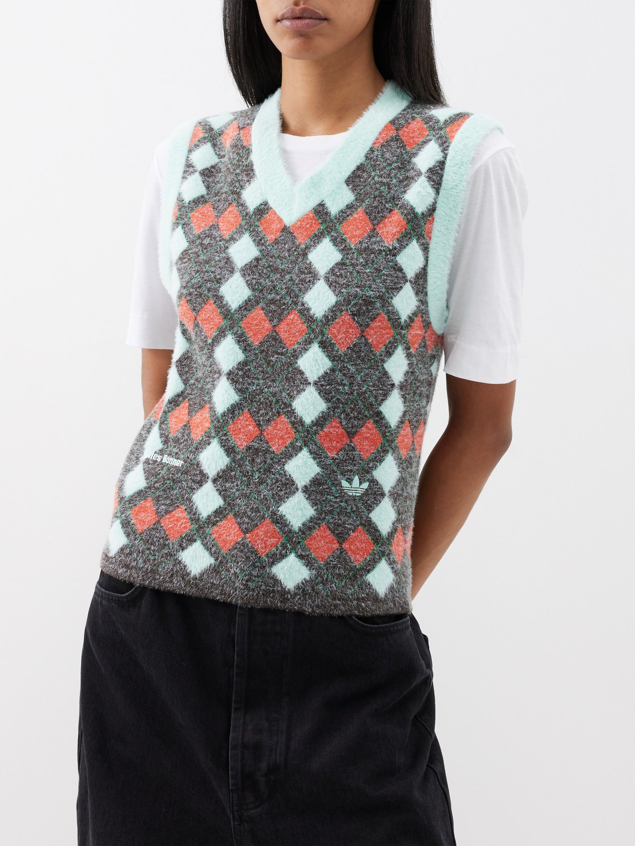 Gucci Embellished Cableknit Wool Vest in Pink  Lyst