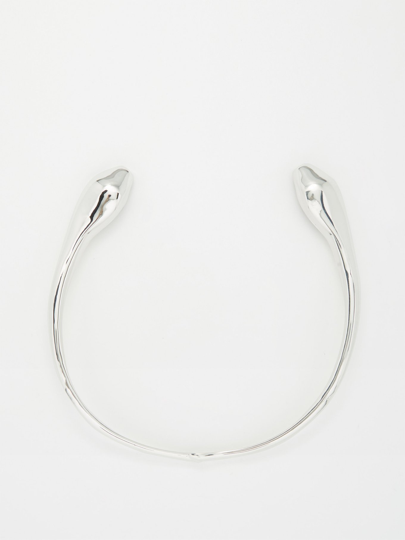 Silver Serpent sterling-silver choker | Annika Inez