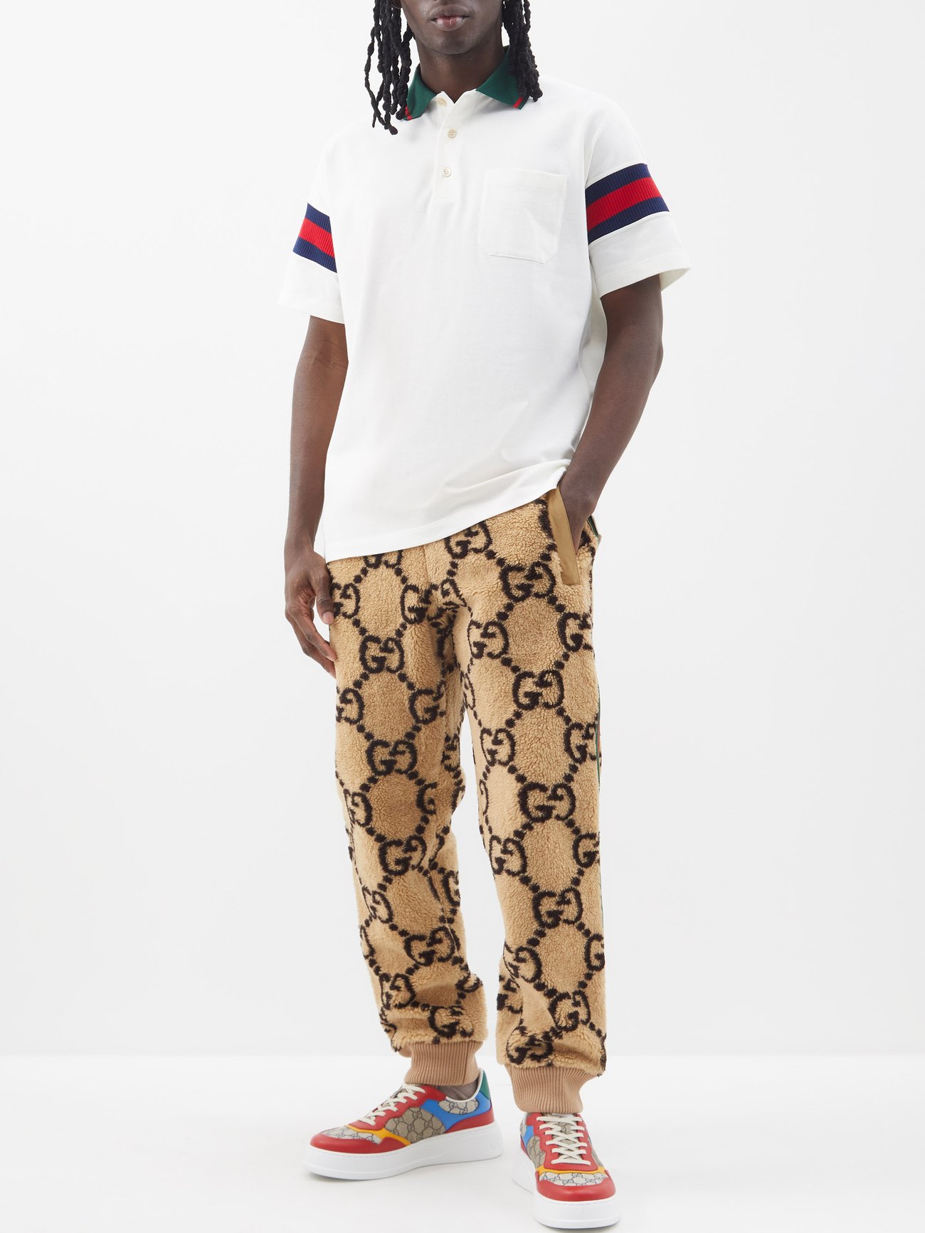 Gucci Men's Cargo Pants in White | US Size 36 - It 46 - S | SS23