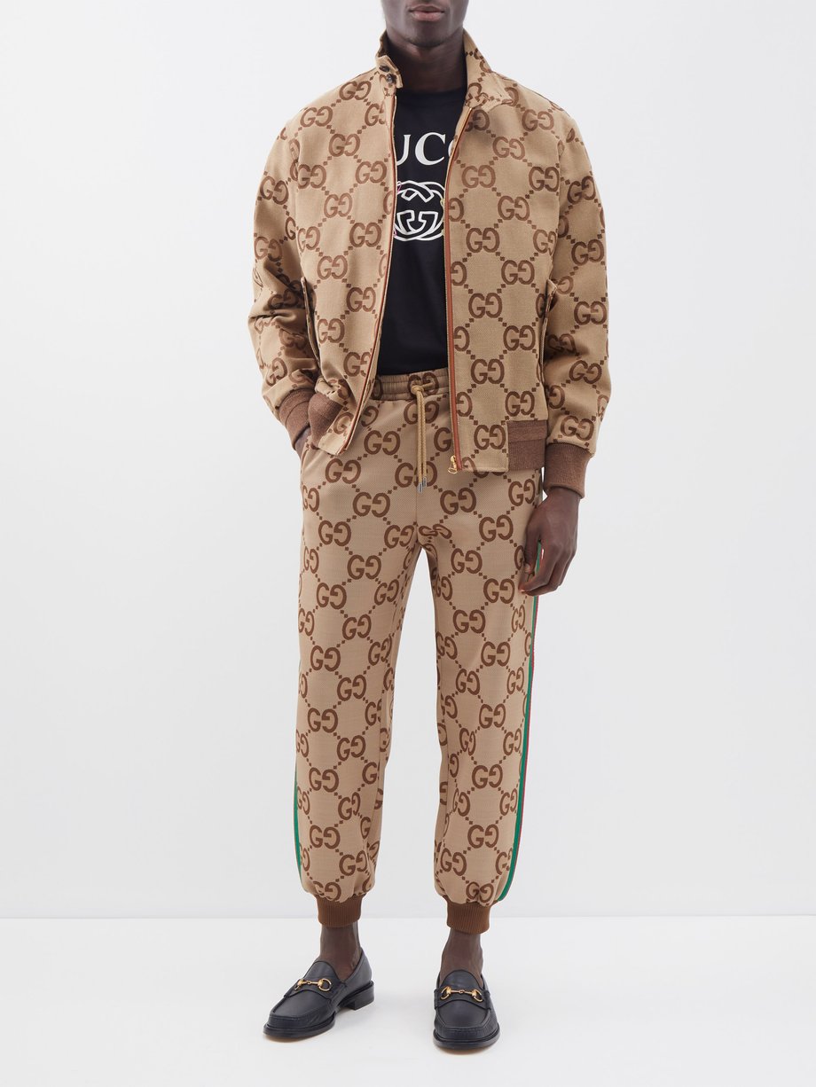 Gucci Interlocking G-jacquard Track Pants - Farfetch