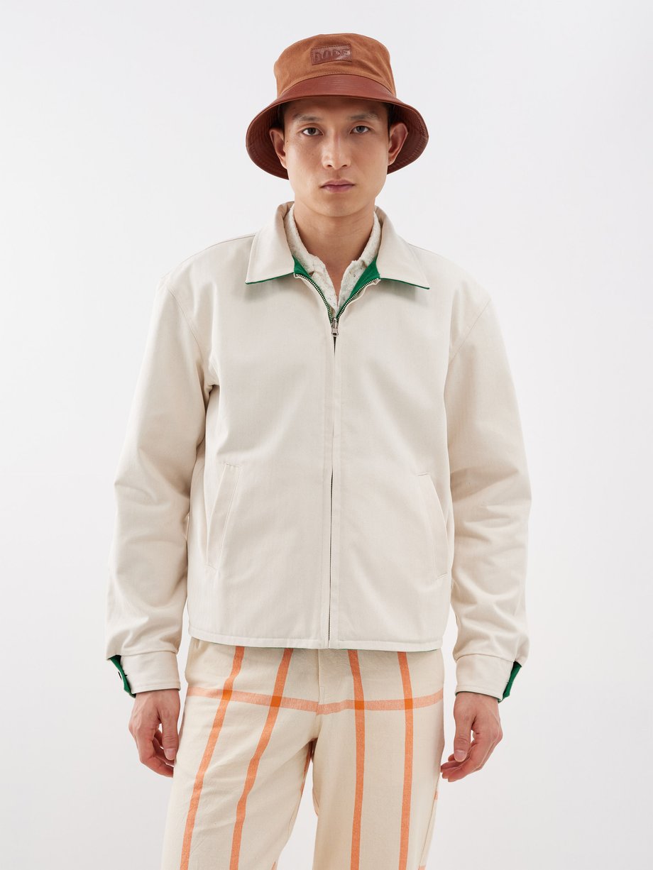 Green Ohio reversible cotton-corduroy jacket | Bode | MATCHESFASHION UK