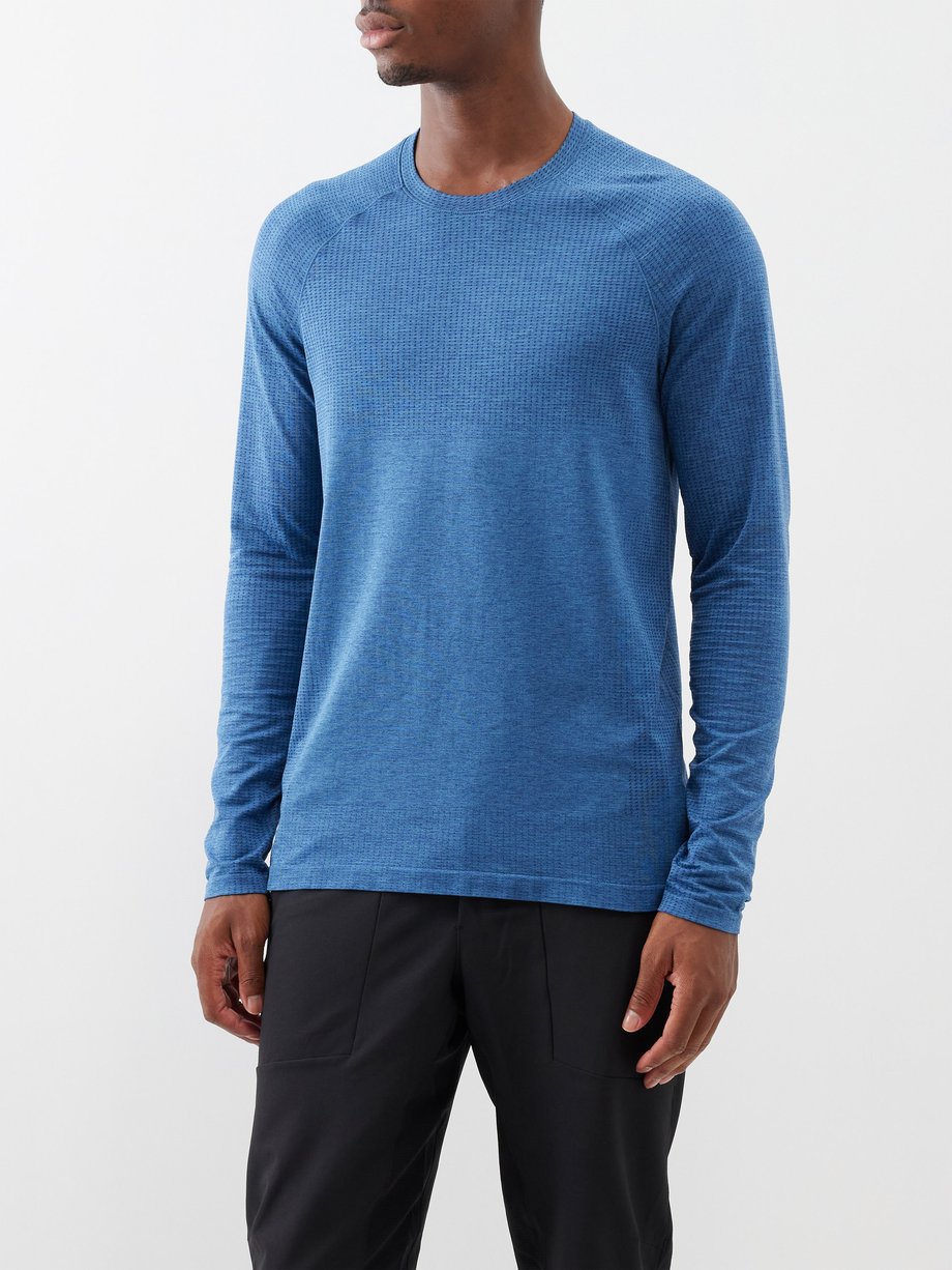 Lululemon Swiftly Relaxed Long-Sleeve Shirt - Utility Blue