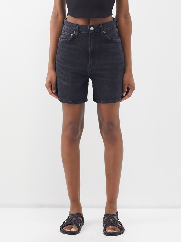 Stella organic cotton denim shorts video