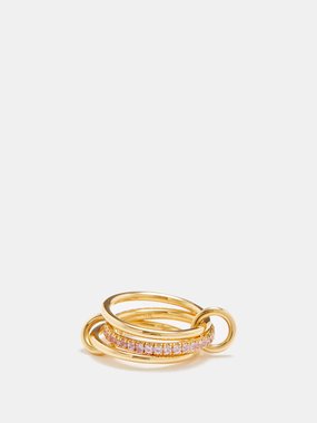 Spinelli Kilcollin Tigris sapphire & 18kt gold ring