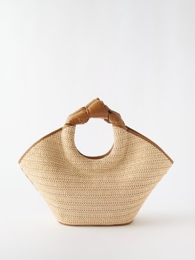 Hereu Cabas woven-straw Tote Bag - Neutrals