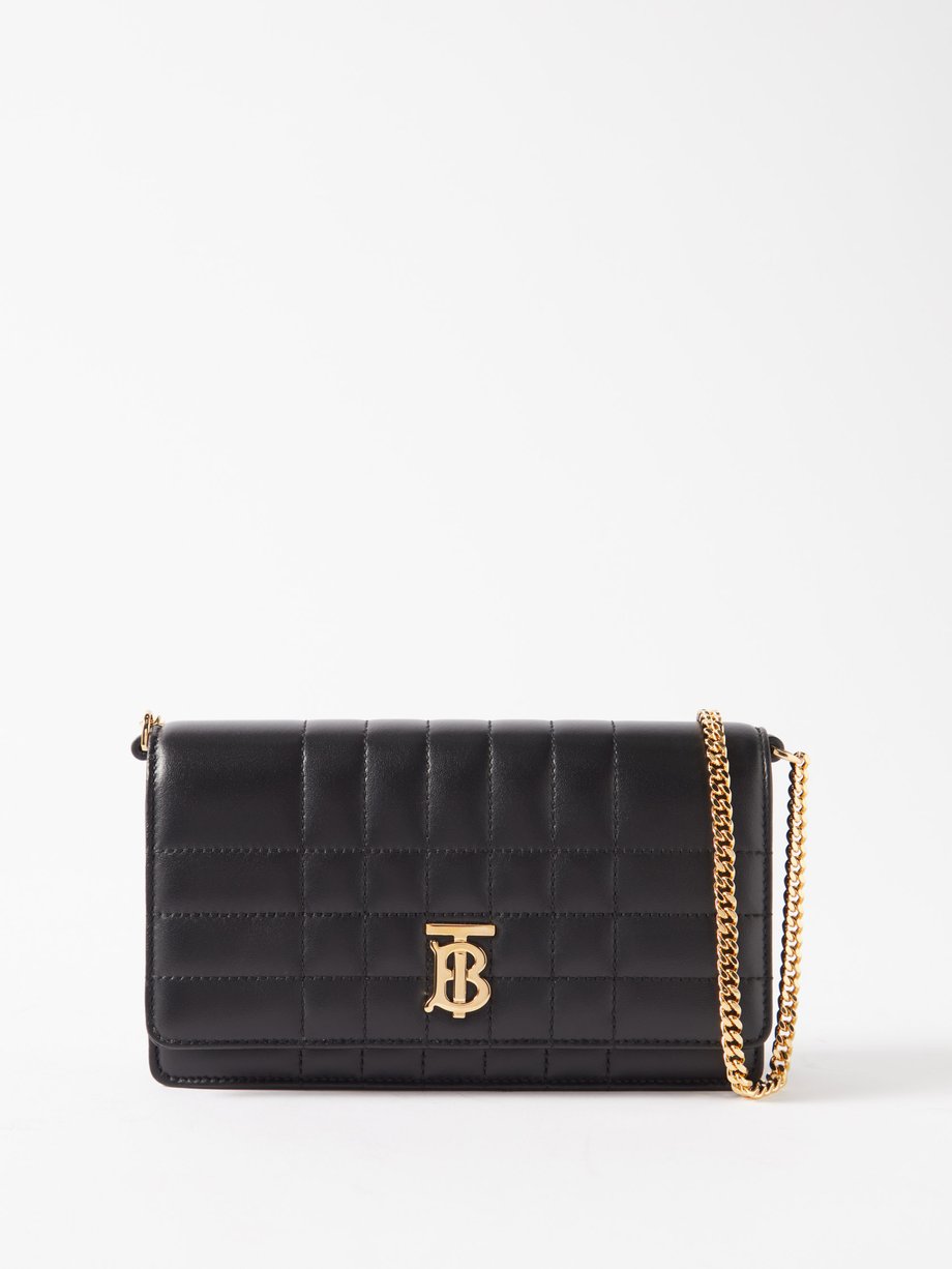 Black Lola quilted-leather shoulder bag | Burberry | MATCHESFASHION UK