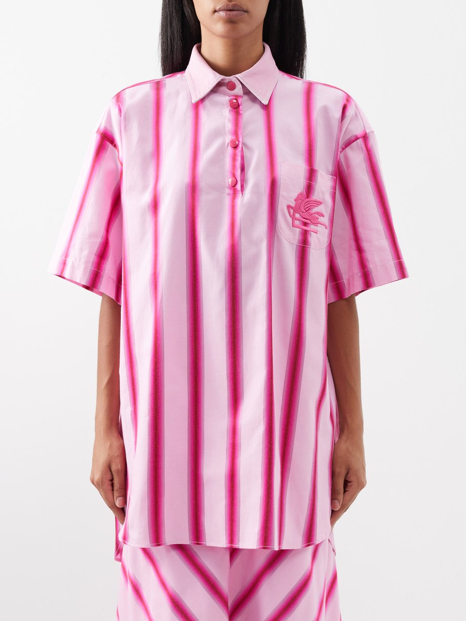 ETRO floral-print shirt - Pink