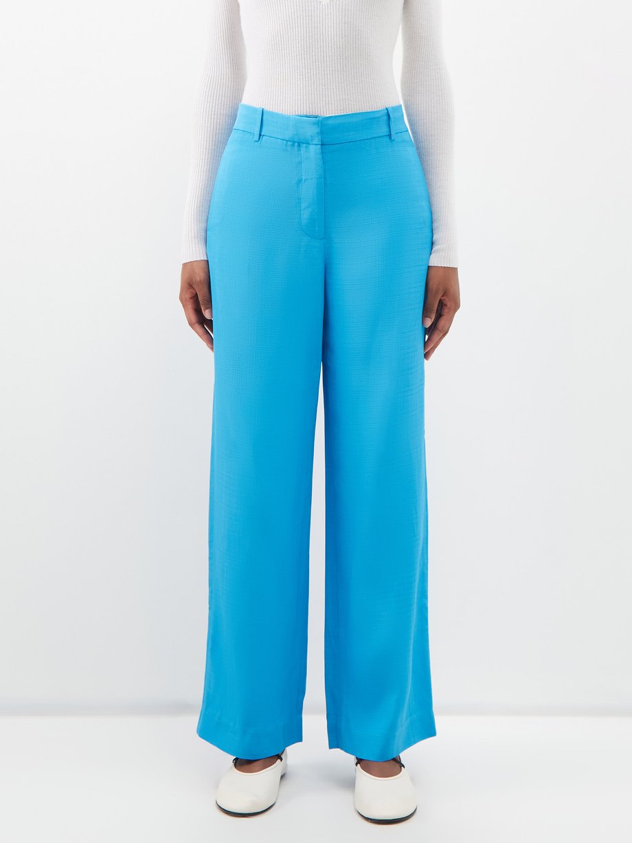 Blue Straight-leg trousers | CO | MATCHESFASHION US