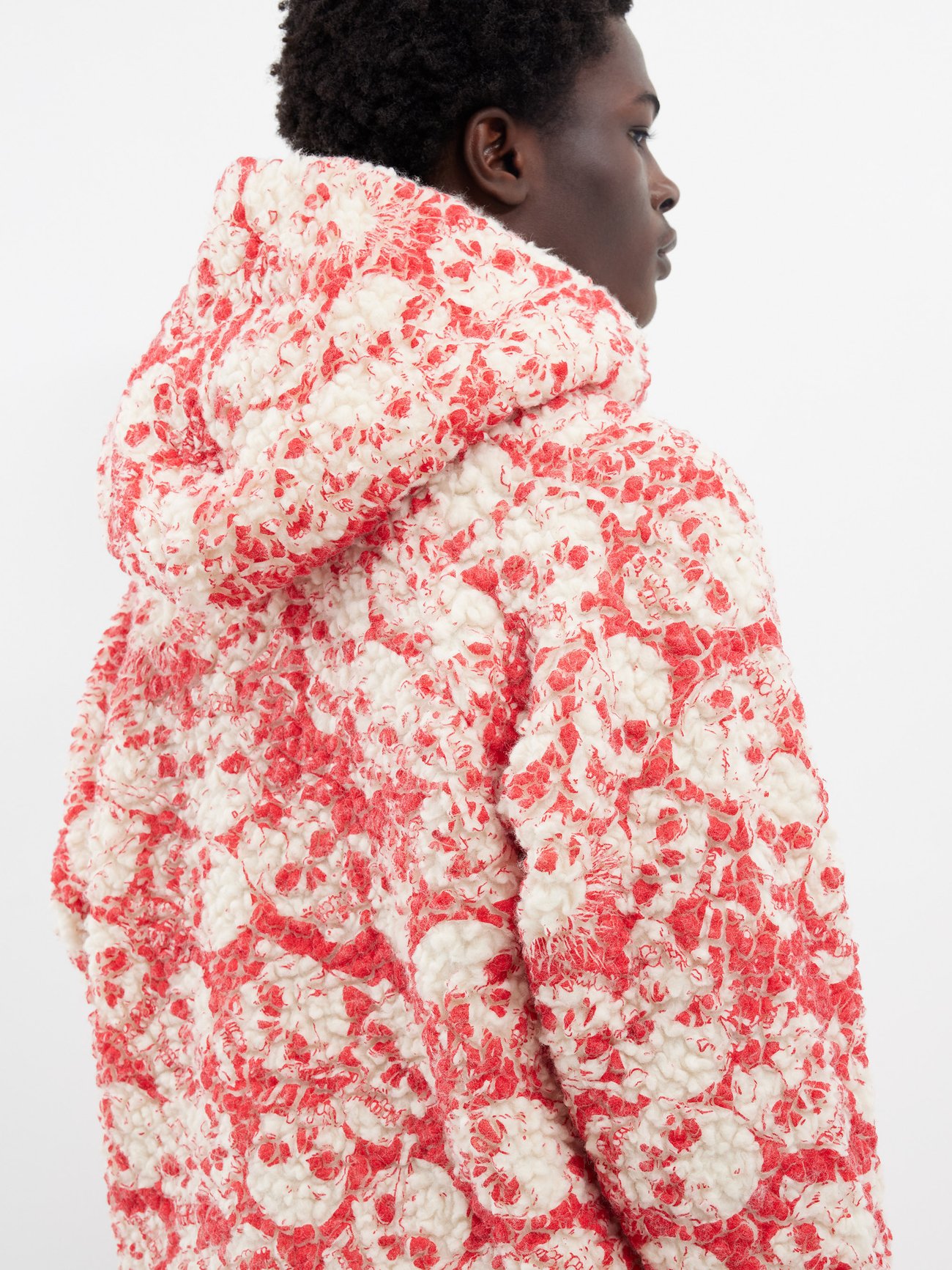 Red Skull-print cotton-fleece hoodie | ERL | MATCHESFASHION UK