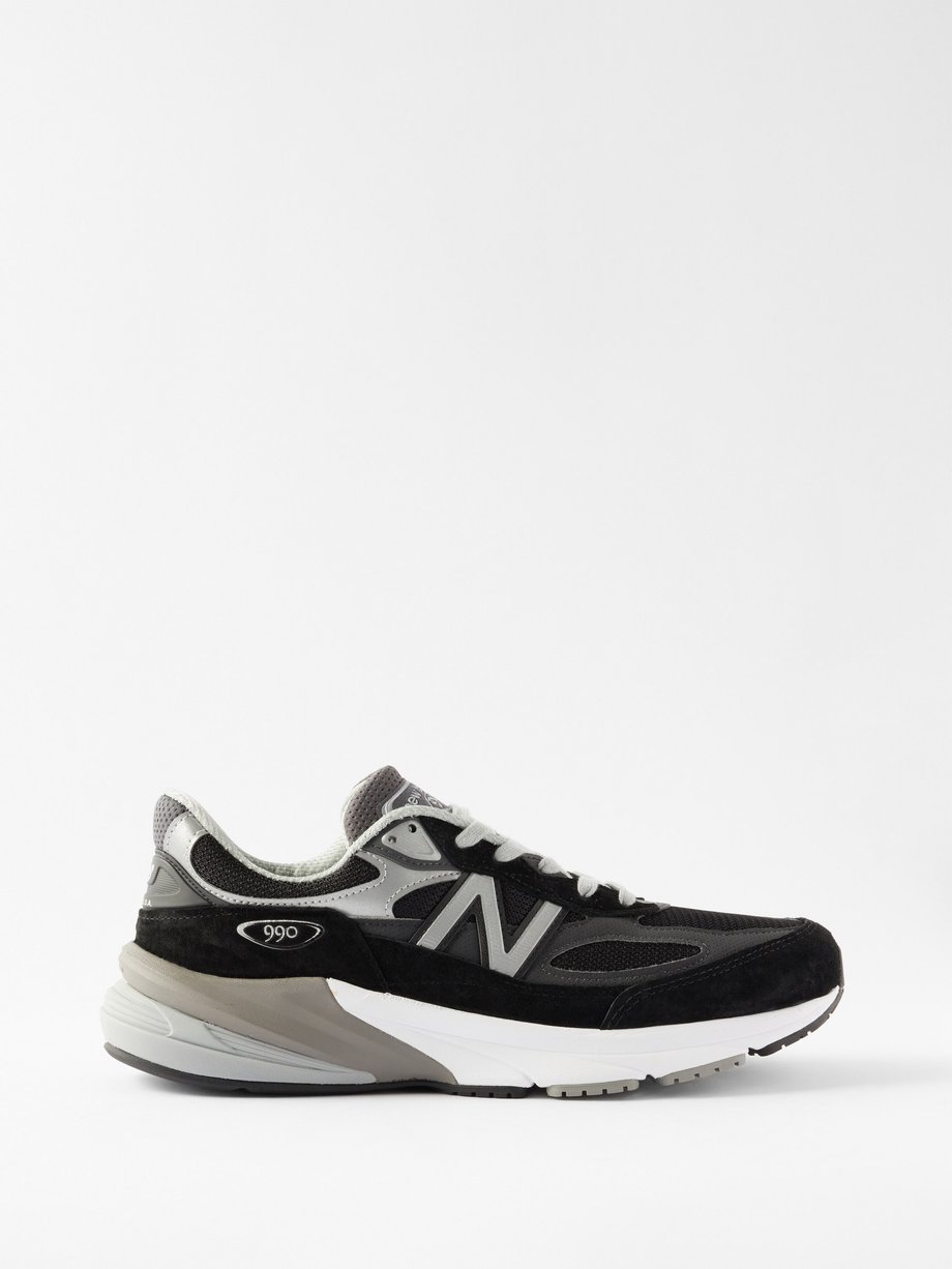 Black Made in USA 990v6 suede trainers | New Balance | MATCHES UK