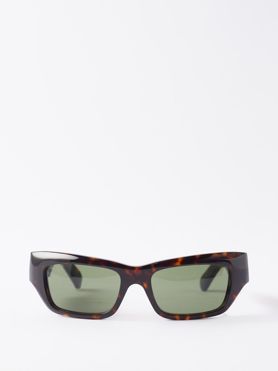 Gucci Eyewear (Gucci) D-frame tortoiseshell-acetate sunglasses