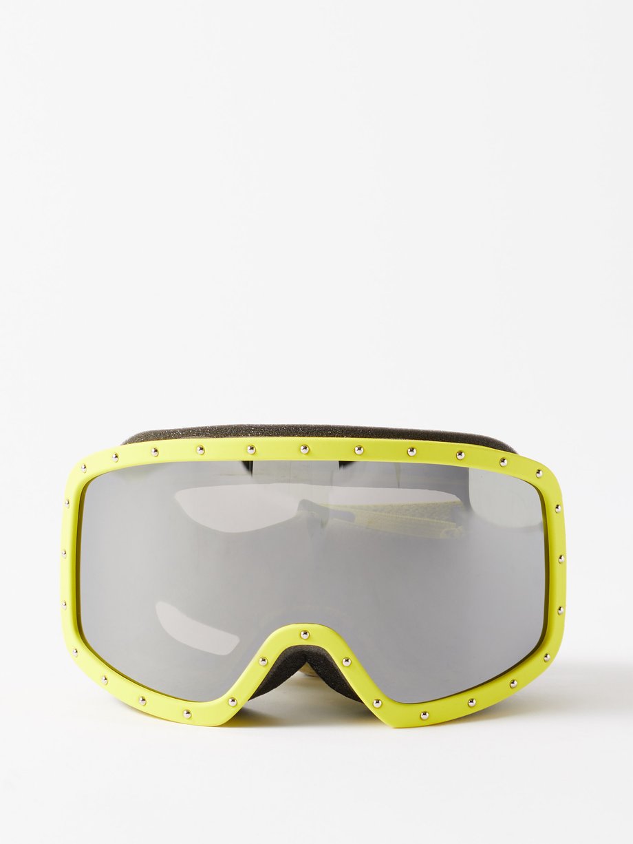 Logo Ski Googles in Yellow - Celine Eyewear