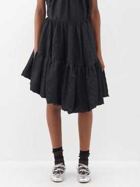 Cecilie Bahnsenrosie Quilted Cotton Skirt