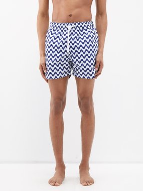 COPACABANA JACQUARD AUGUSTO TERRY COTTON SHORTS – Frescobol Carioca