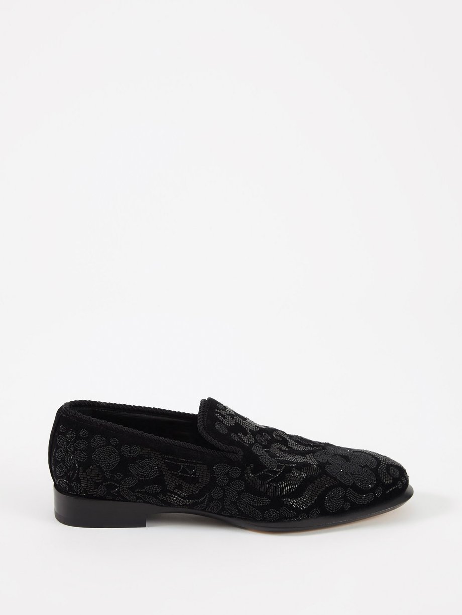 Black loafers | Alexander McQueen | MATCHESFASHION