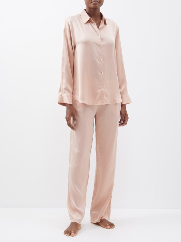Asceno London sandwashed-silk pyjama trousers