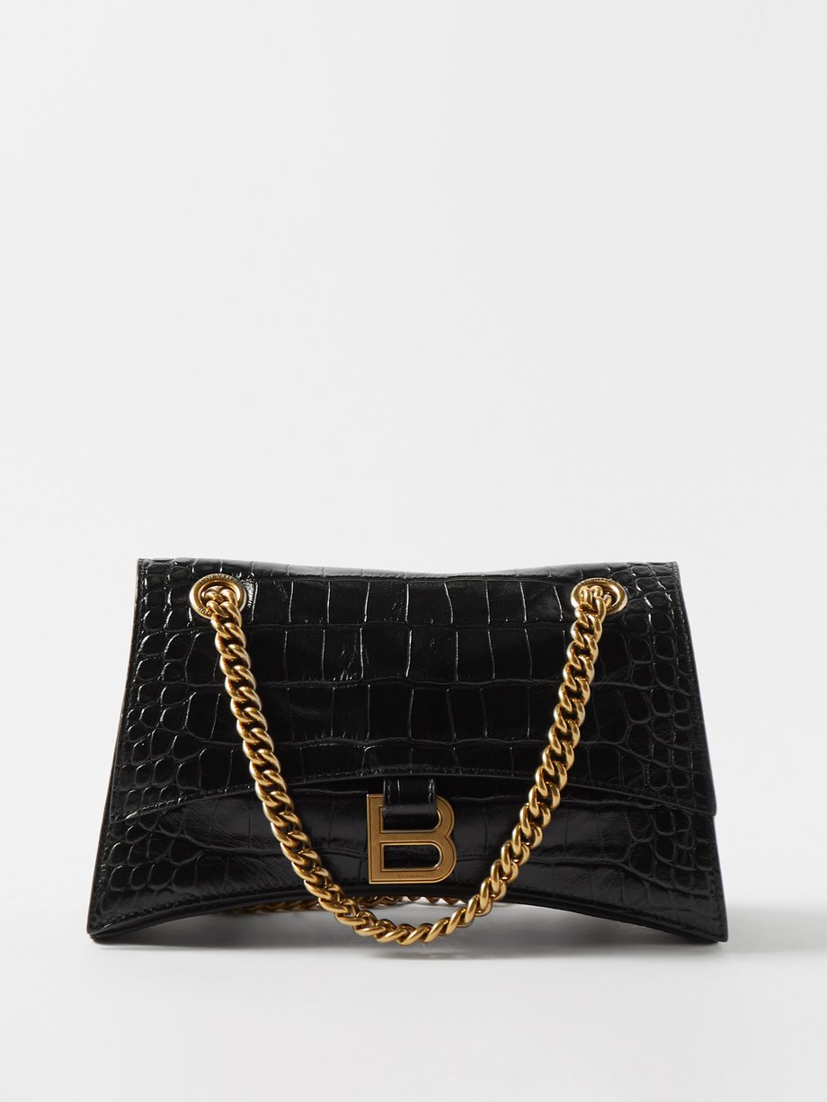 Black Cressida Quilted Chain Strap Bag - CHARLES & KEITH US