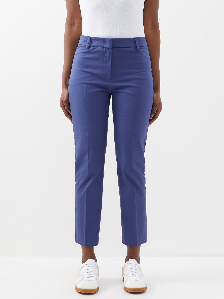 Navy Cecco trousers | Weekend Max Mara | MATCHESFASHION UK