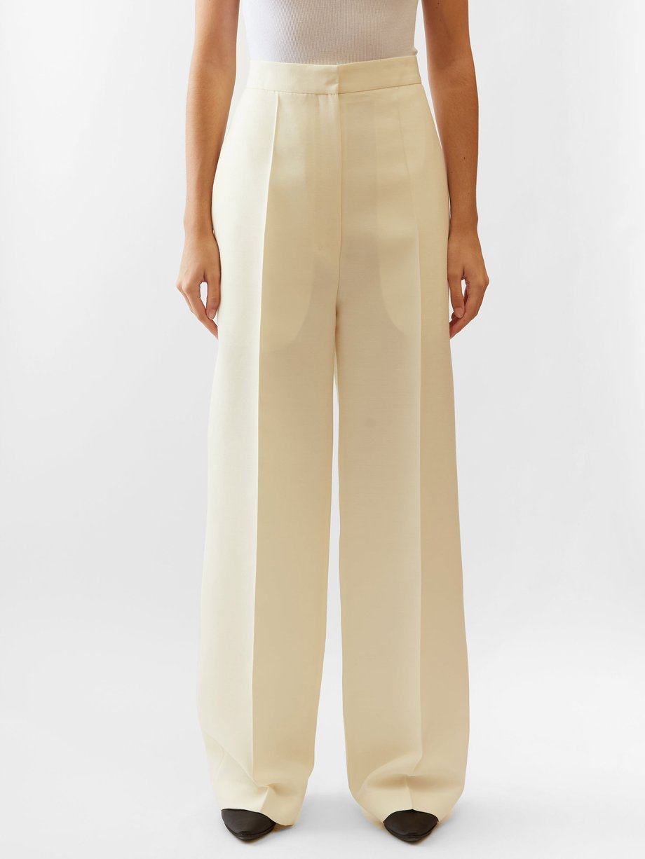 Pleated Wide Pants
