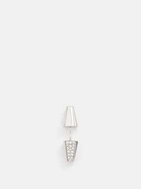 EÉRA Diamond & 18kt white gold single earring