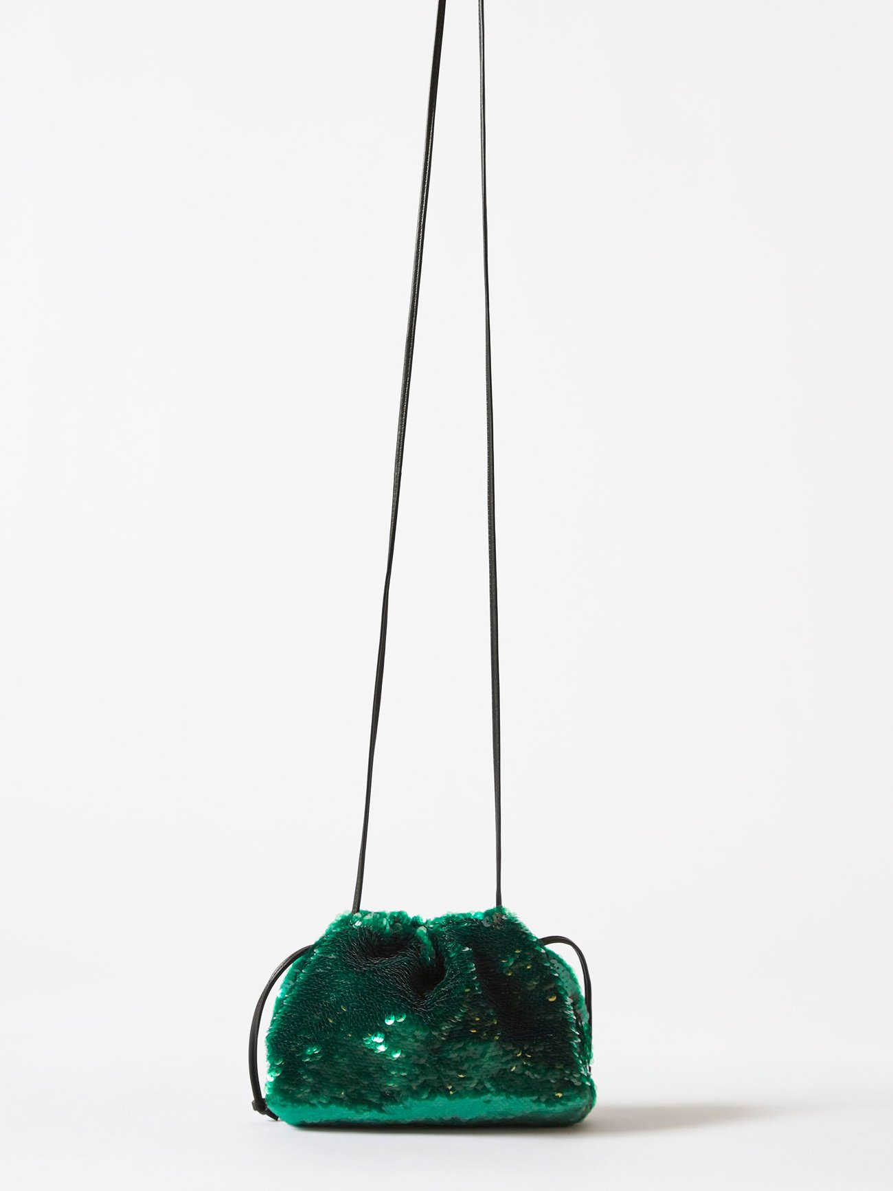 Green Bottega Veneta Teen Pouch Clutch Bag – Designer Revival