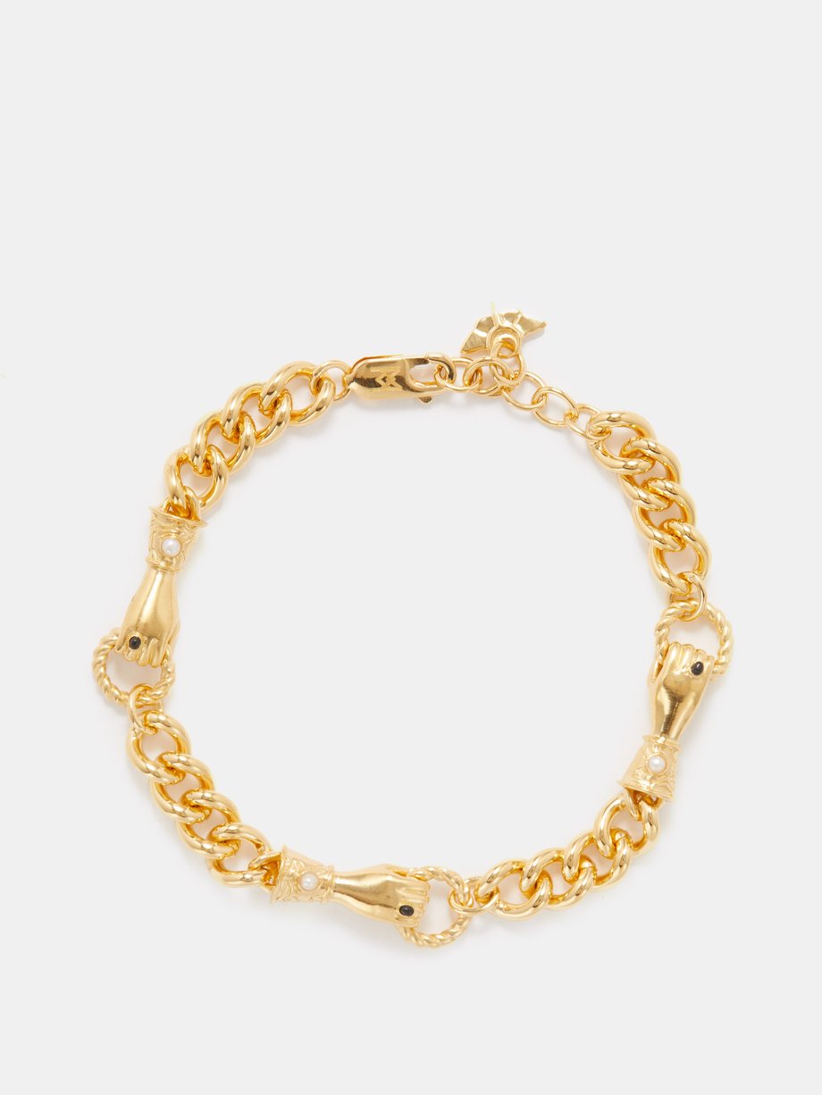 Gold In Good Hands 18kt gold-plated bracelet | Missoma | MATCHESFASHION AU