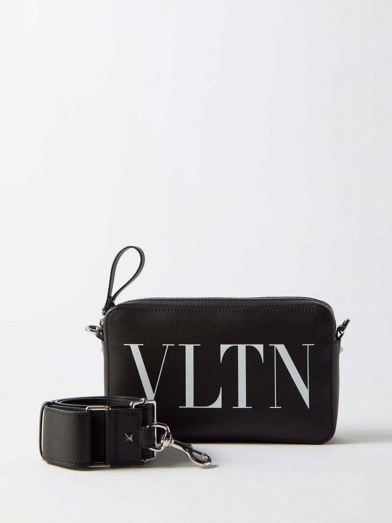 VLTN LEATHER CROSSBODY BAG