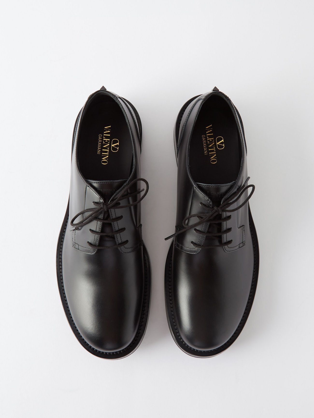 H&M Men's Black Derby Shoes