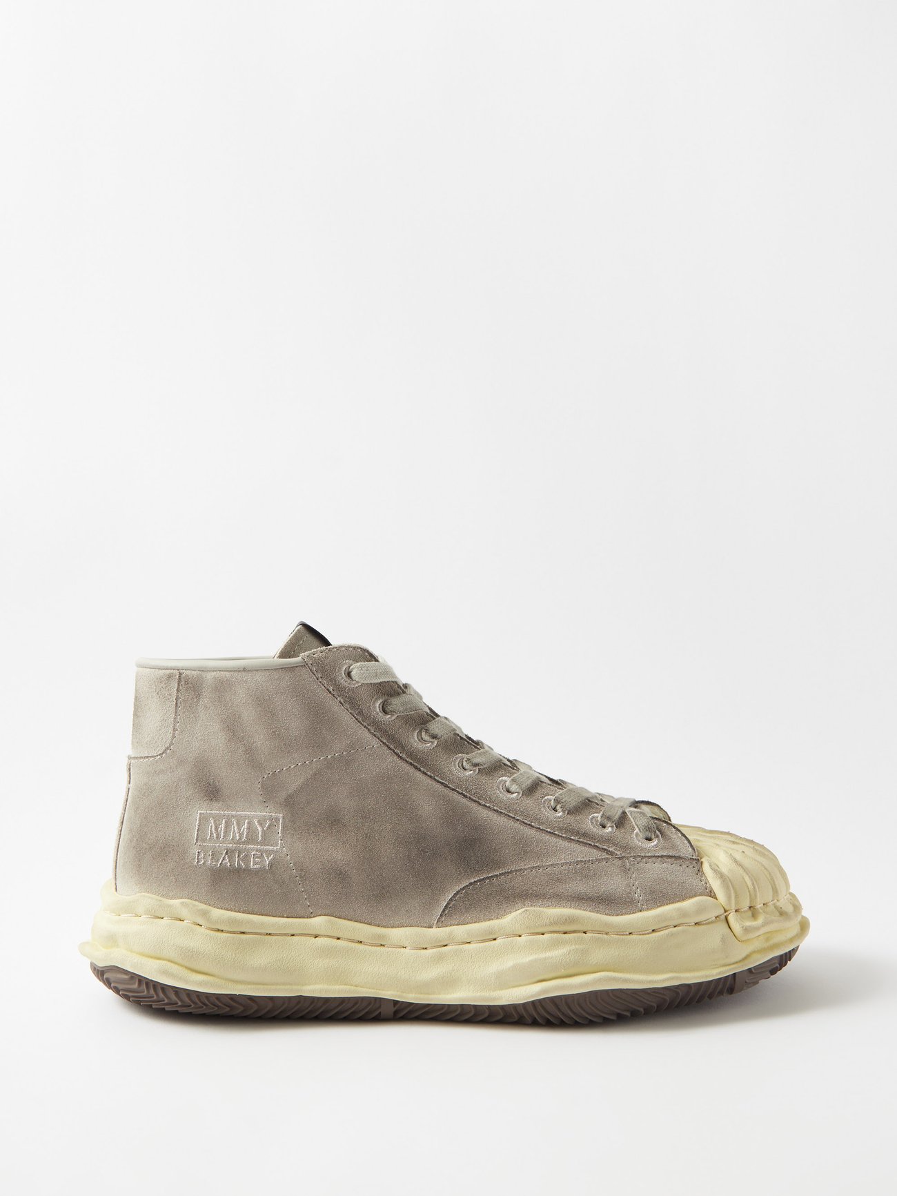 X BED j.w. FORD Blakey high-top leather trainers video
