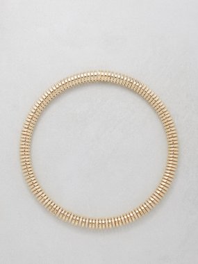 Rainbow K Cercle diamonds & 14kt gold necklace
