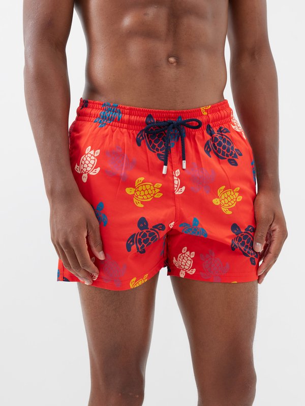 Vilebrequin Moorise printed recycled fibre-blend swim shorts