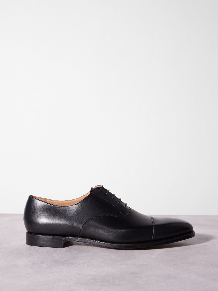 Crockett & Jones Hallam leather Oxford shoes