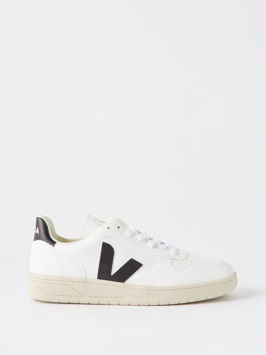White V-10 faux-leather trainers | Veja | MATCHES UK
