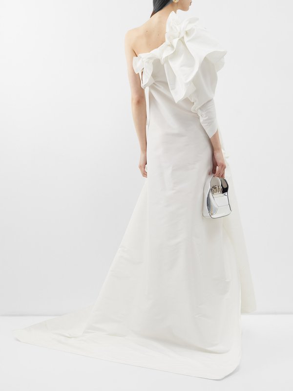 Vivienne Westwood Luna adjustable-hem recycled-taffeta gown