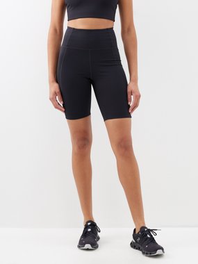 Girlfriend Collective High-rise recycled-fibre cycling shorts