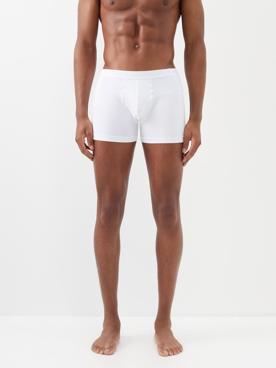 White Set of two Daily Comfort jersey boxer briefs, Falke