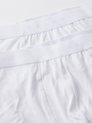 White Set of two Daily Comfort jersey boxer briefs