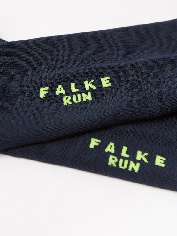 Falke Pack of three Run cotton-blend socks