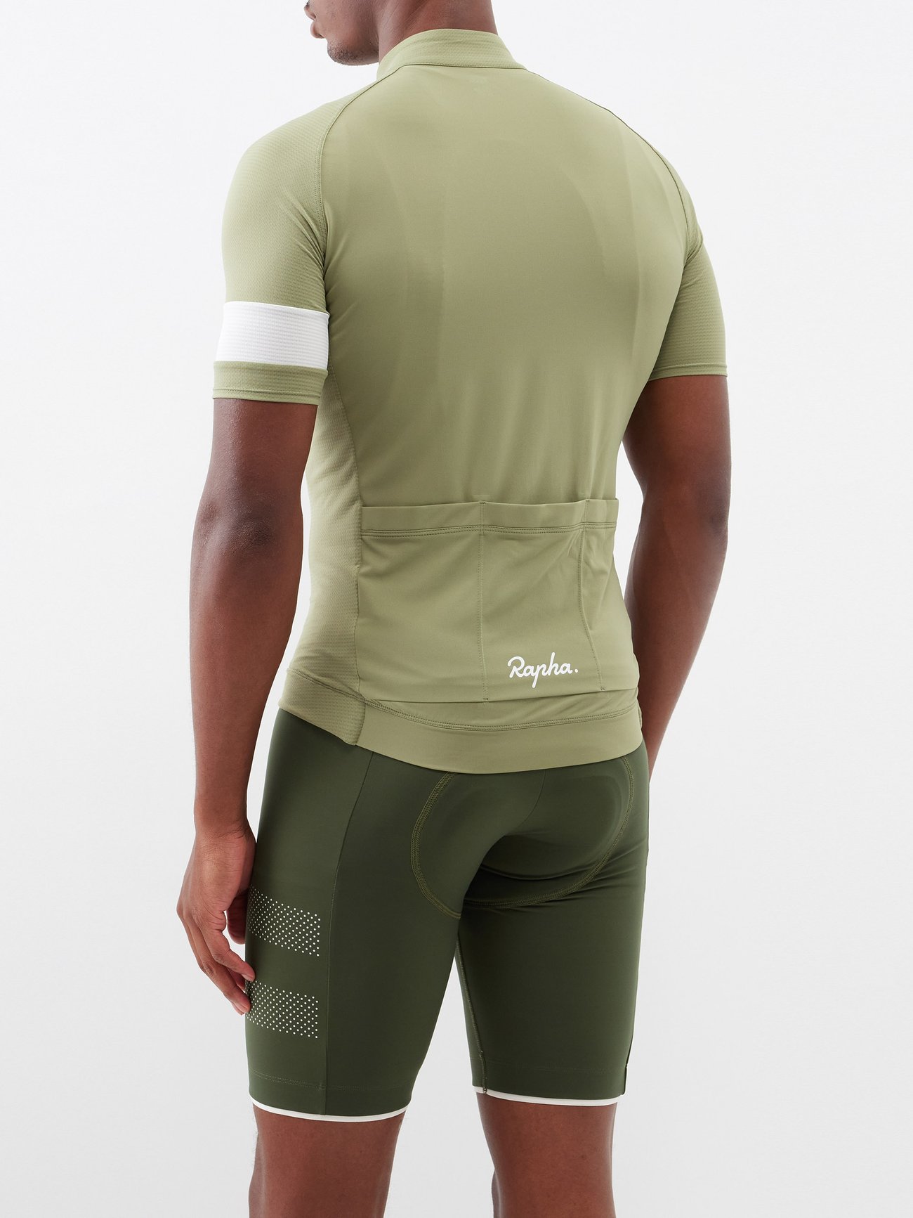 Green Core zipped cycling jersey | rapha | MATCHESFASHION UK