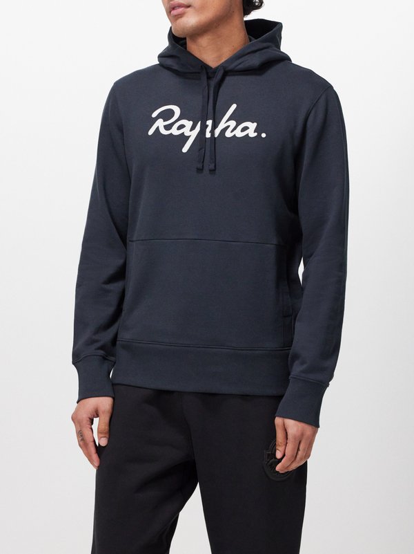 Rapha (rapha) Embroidered-logo cotton-jersey hoodie