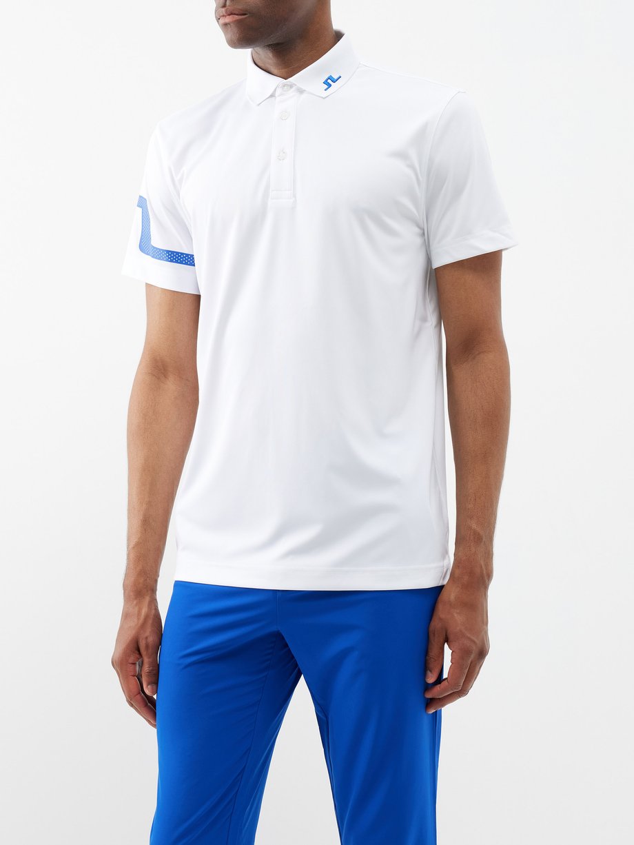 White Heath logo-print jersey polo shirt | | MATCHESFASHION US