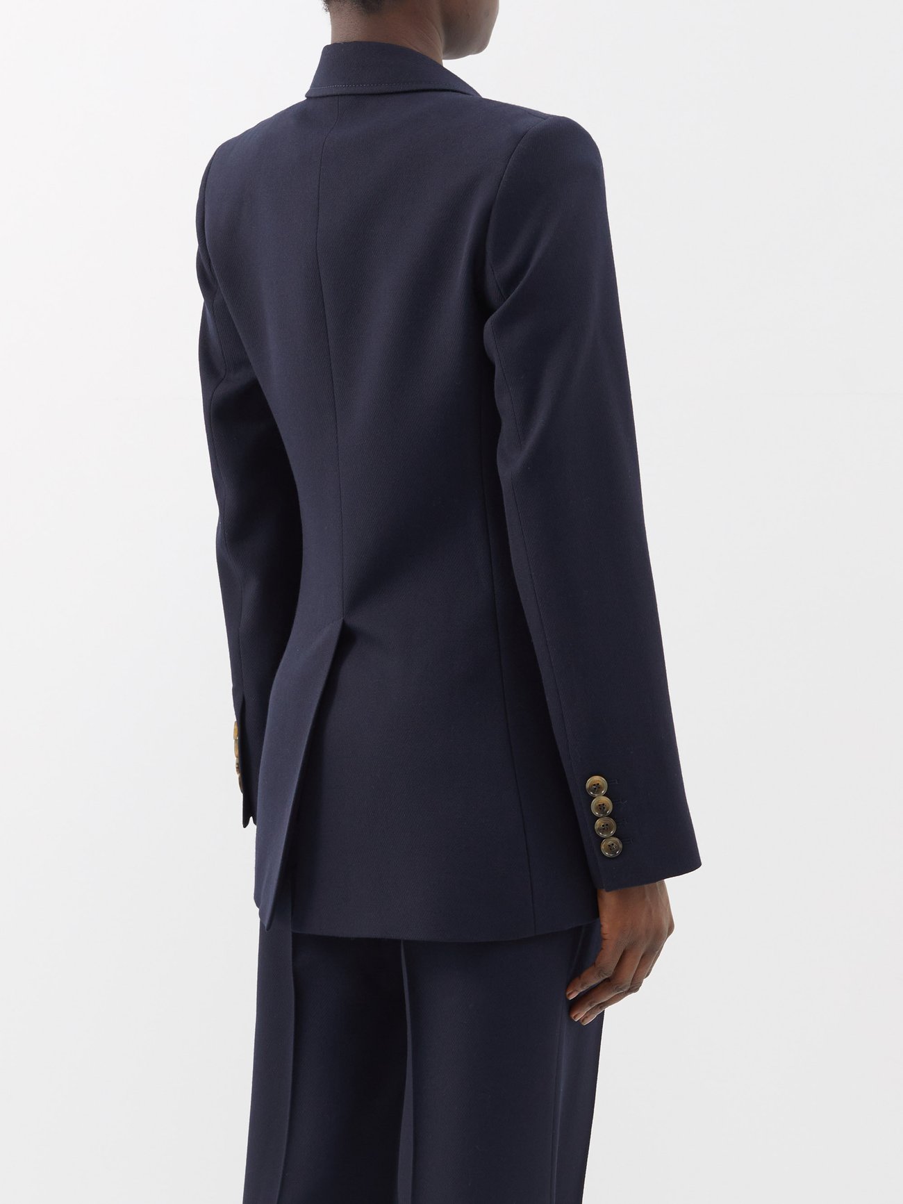 Navy St. James wool twill jacket Bella Freud MATCHES UK