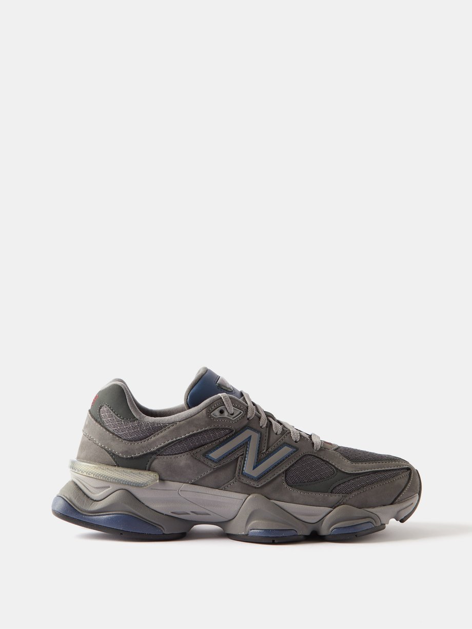 Grey 9060 suede and mesh trainers | New Balance | MATCHESFASHION UK