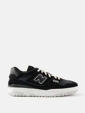 New Balance BB550 suede trainers