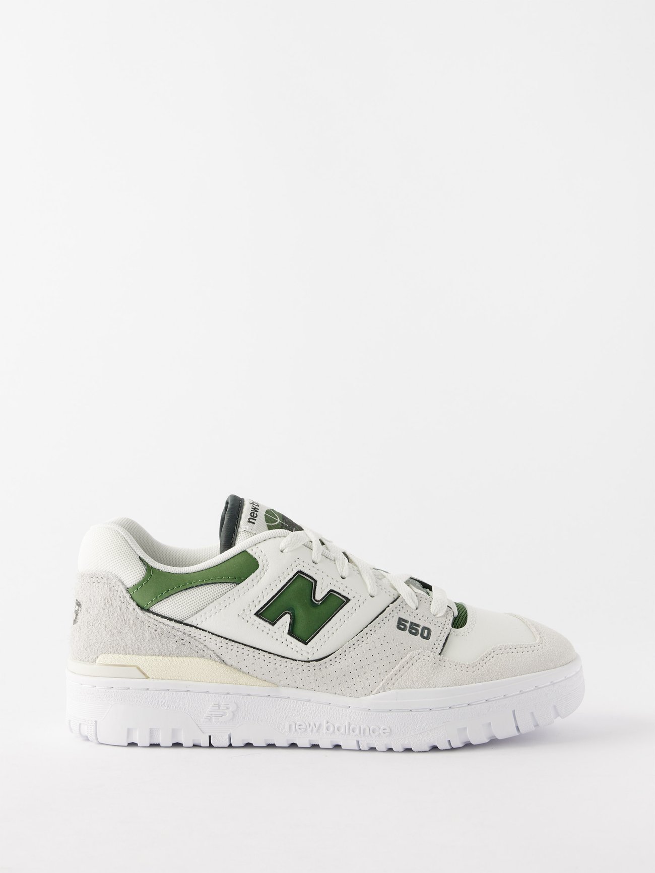 New Balance 550 Black/White Sneakers - Farfetch