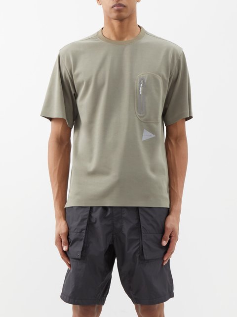 and wander Seamless T-Shirt en color Preto