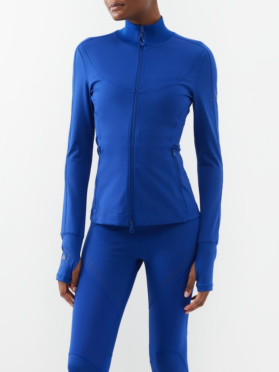 Blue TruePurpose mid-layer training jacket | adidas By Stella McCartney ...
