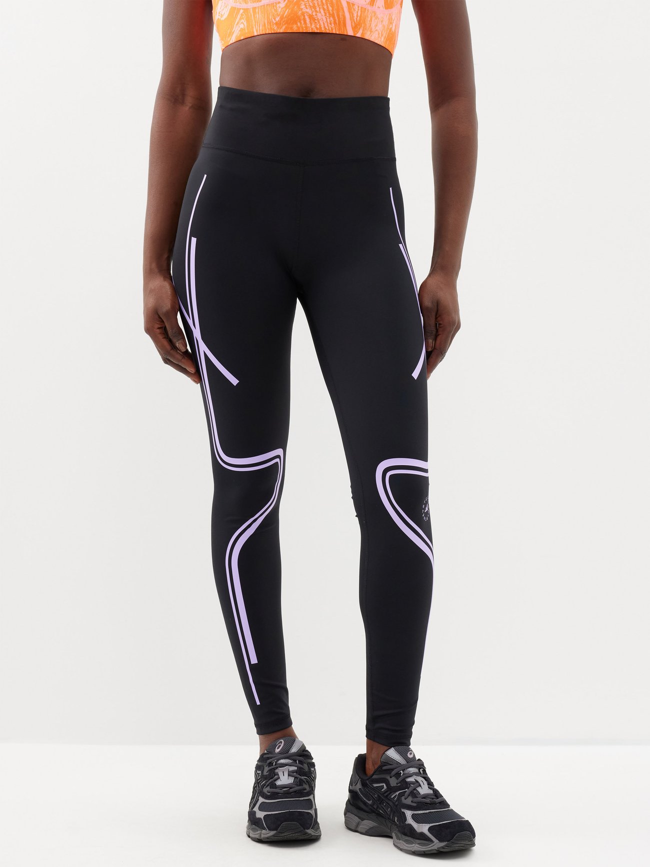 Black Erica technical-jersey stirrup leggings, Bogner